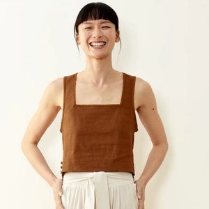 I’m Flaxible Stretch Linen Top